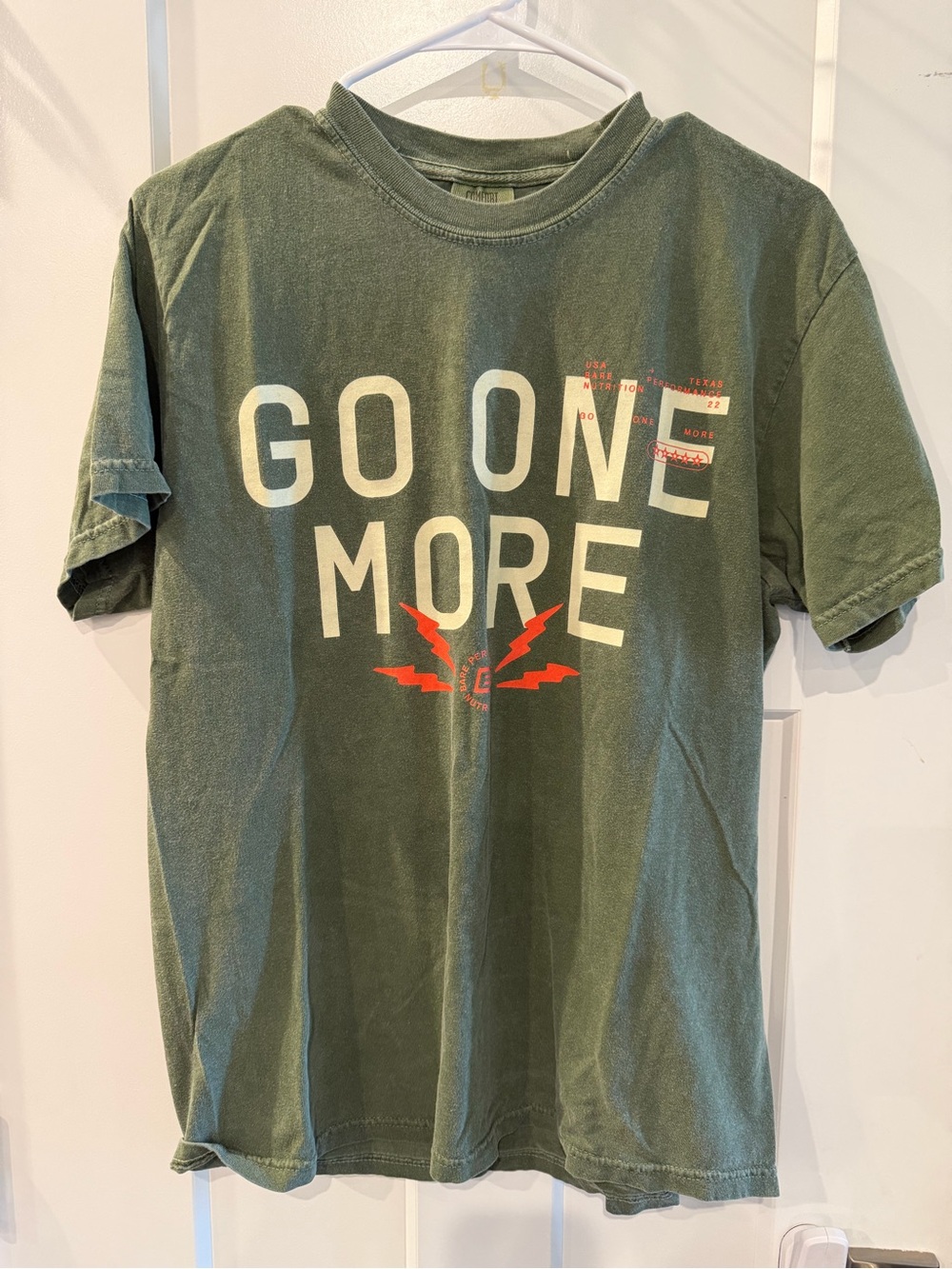 Go One More Green Graphic Tee - BPN